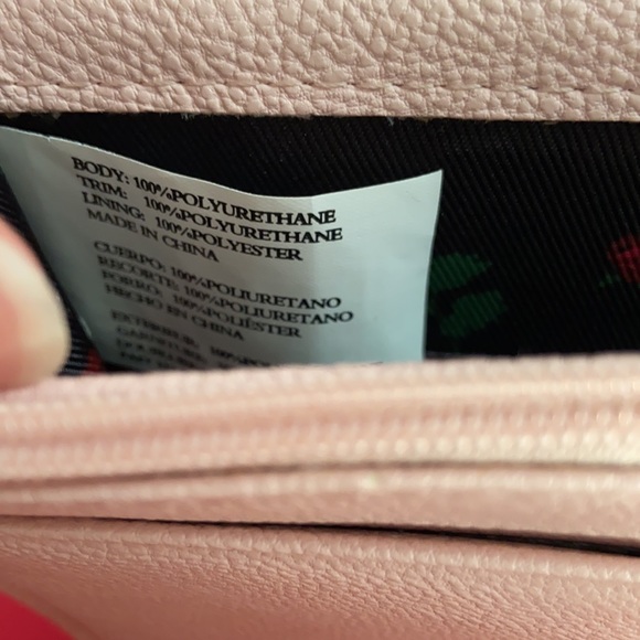 Betsey Johnson Light Pink Bow Shoulder Crossbody Bag Purse Wallet - Picture 15 of 17